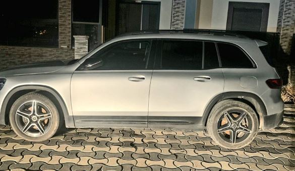Fransa’da çalınan Mercedes, Aksaray’da bulundu