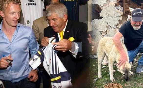 Hollanda’da yaşayan gurbetçi, imzalı formaları satıp depremzede hayvanları besliyor