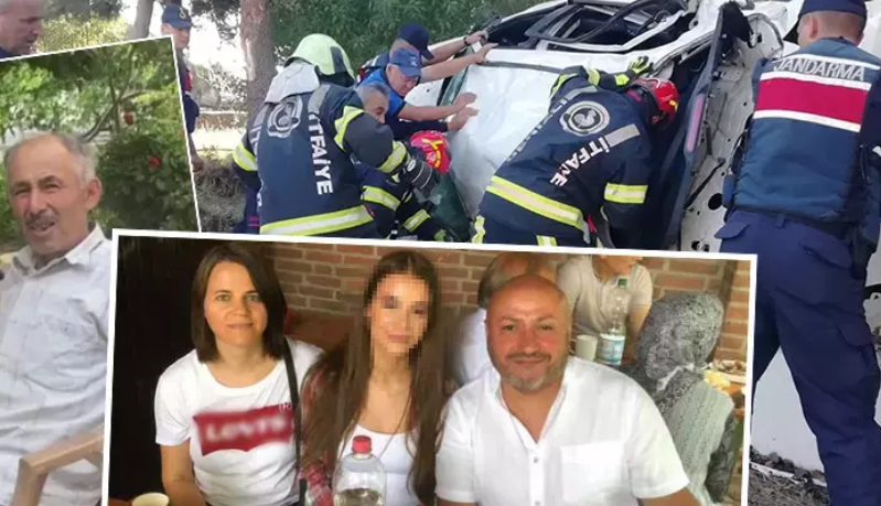 Denizli’de bir araç mezarlığa devrildi: 2’si gurbetçi 3 ölü
