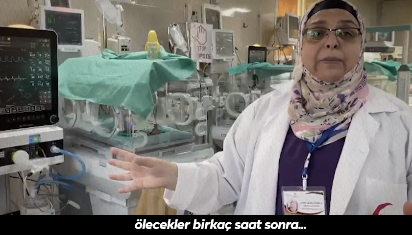 Gazzeli bebekler için son saatler: Bir kaç saat sonra ölecekler