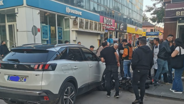 Gurbetçi motosikletli sürücüyü ezdi
