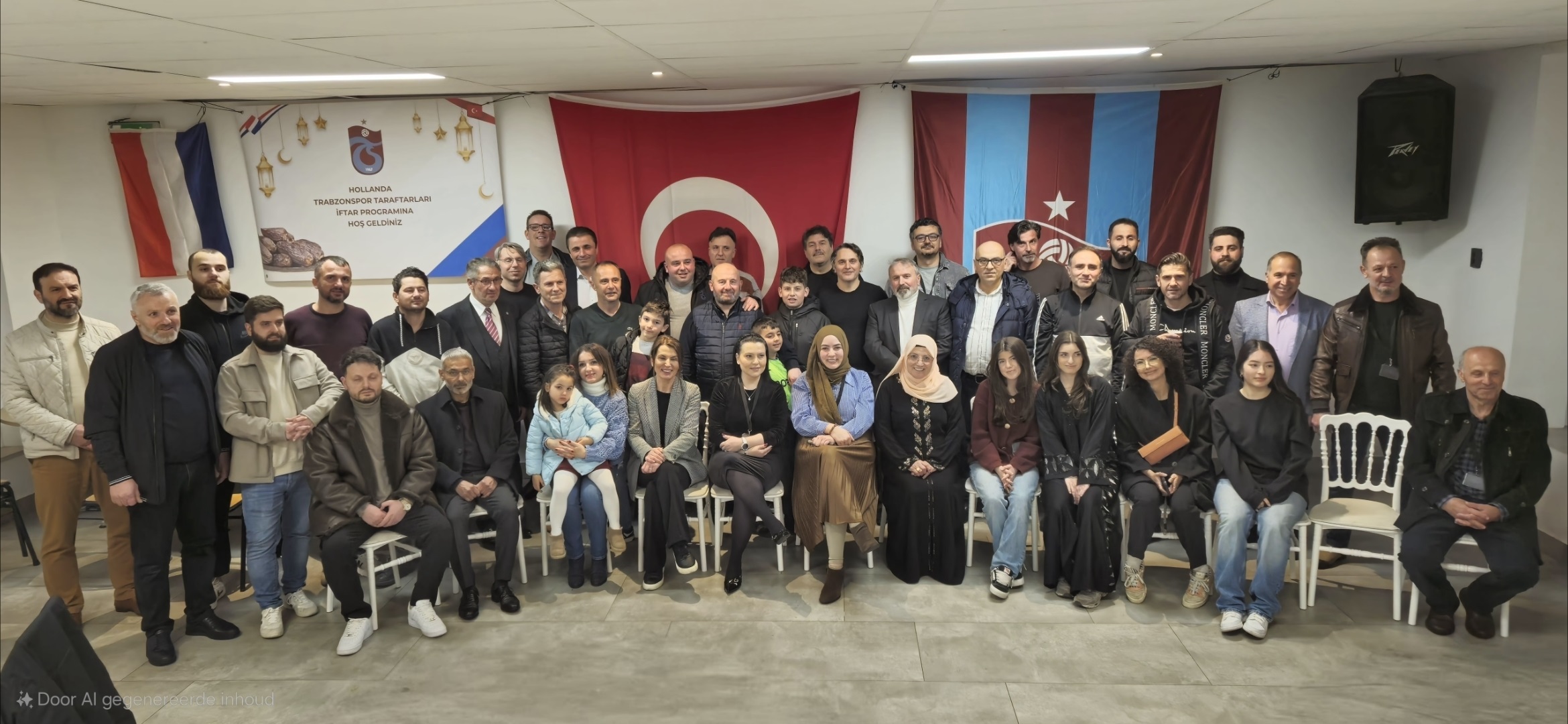 Hollanda’daki Trabzonlular iftarda buluştu