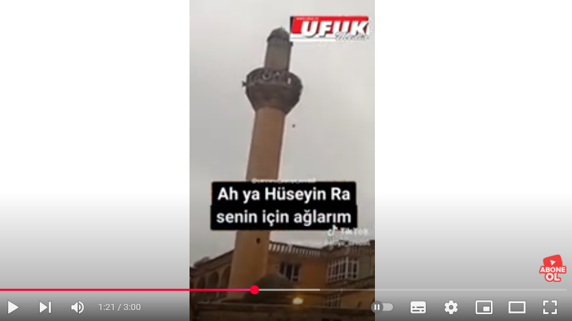 Hüseyin’in boynunu kesecekler şehit edecekler ey Fatima