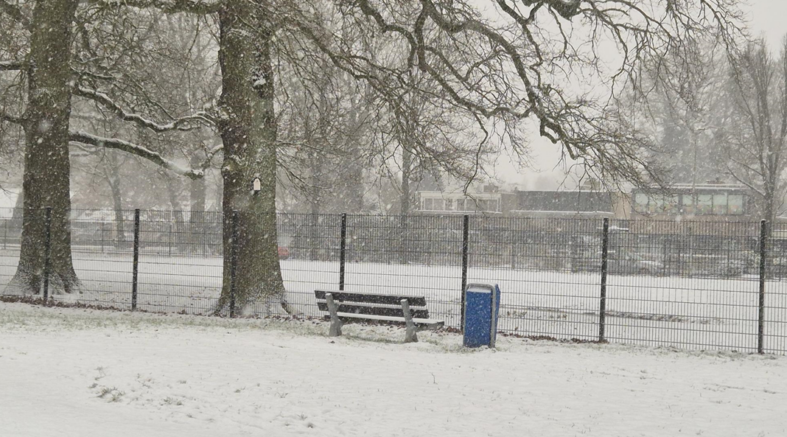 Yoğun kar yağışı Hollanda’da spor tesisini çökertti