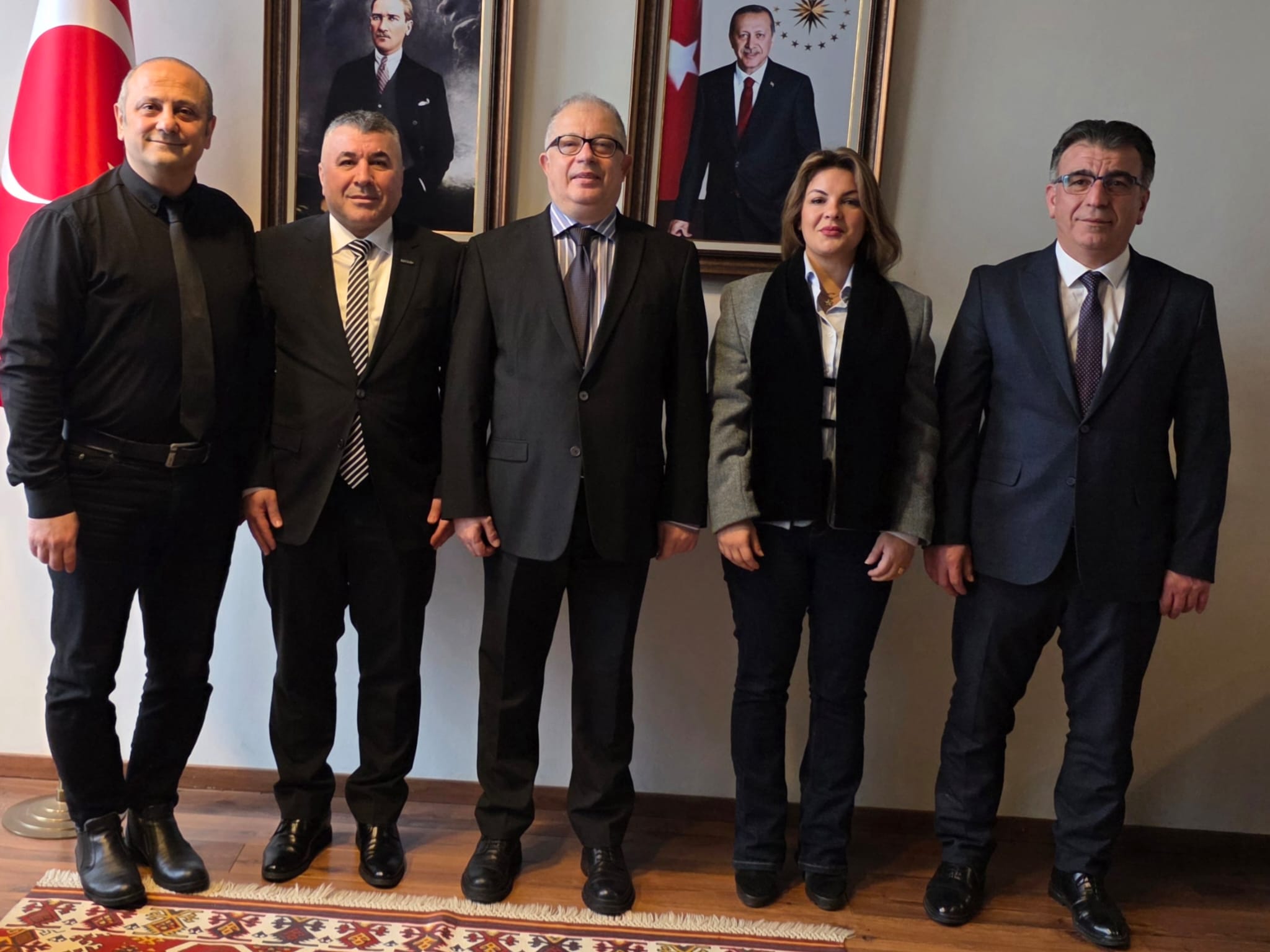 MÜSİAD Hollanda’dan Deventer Başkonsolosu Yunt’a nezaket ziyareti