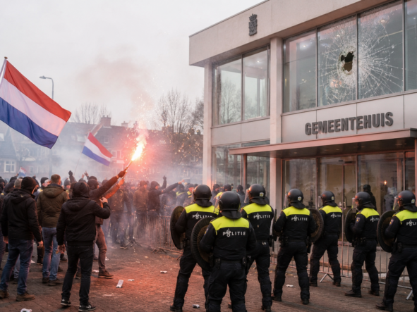 Hollanda’da sığınmacı merkezi protestolarında ceza tartışması