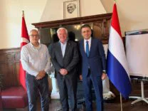 Hollanda Türkiye Fahri Konsolosu Titus Kramer Türk basınıyla buluştu